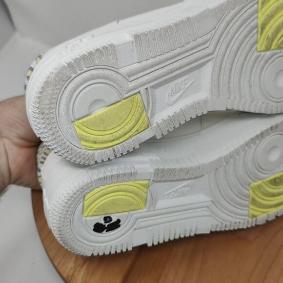 Nike Air Force 1 Pixel Leopard Sneakers- Womens- Size 7.5- White- [DH9632-101] - Picture 6 of 12